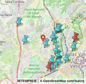 Mappa Via Andrea Barbazza, 00168 Roma RM, Italia (2.134)