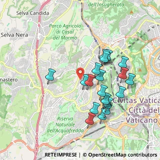 Mappa Via Andrea Barbazza, 00168 Roma RM, Italia (1.9095)
