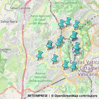 Mappa Via Andrea Barbazza, 00168 Roma RM, Italia (1.91643)