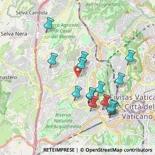 Mappa Via Andrea Barbazza, 00168 Roma RM, Italia (2.07467)