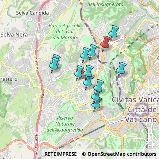 Mappa Via Andrea Barbazza, 00168 Roma RM, Italia (1.45615)