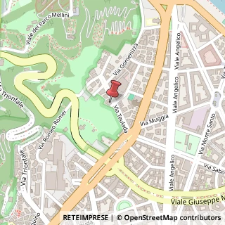 Mappa Via Teulada, 55, 00195 Roma, Roma (Lazio)