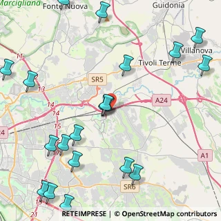Mappa Via Acquaviva D'Isernia, 00132 Roma RM, Italia (6.2)
