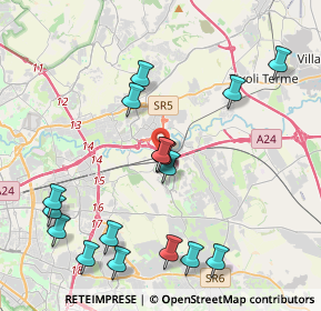 Mappa Via Enrico Forlanini, 00132 Roma RM, Italia (4.76824)