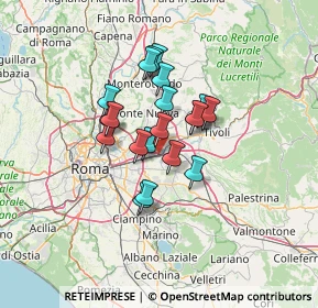 Mappa Via Enrico Forlanini, 00132 Roma RM, Italia (10.0035)