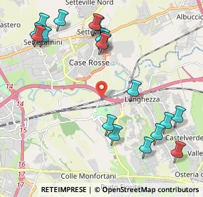 Mappa Via Enrico Forlanini, 00132 Roma RM, Italia (2.67056)