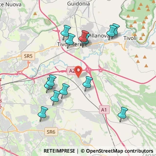 Mappa Via Polverigi, 00132 Roma RM, Italia (4.48538)