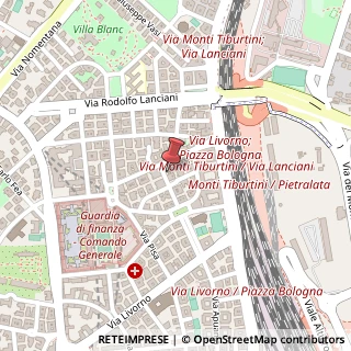 Mappa Via Adolfo Venturi, 24, 00162 Roma, Roma (Lazio)