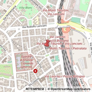 Mappa Via Adolfo Venturi, 22, 00162 Roma, Roma (Lazio)