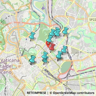 Mappa Piazza Trasimeno, 00198 Roma RM, Italia (1.42643)