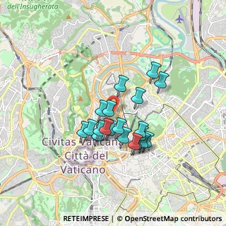 Mappa Via Marcello Prestinari, 00195 Roma RM, Italia (1.44)