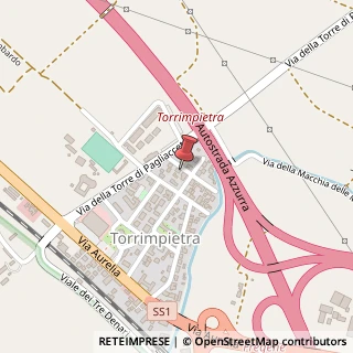 Mappa Via Mattia Moravo, 10A, 00050 Fiumicino, Roma (Lazio)