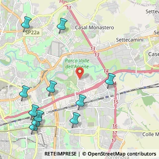 Mappa Via Licoride, 00155 Roma RM, Italia (3.10818)