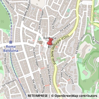 Mappa Piazza della Balduina, 47, 00136 Roma, Roma (Lazio)
