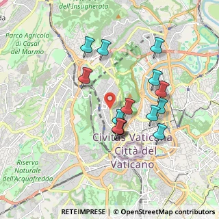 Mappa Via Mario Romagnoli, 00136 Roma RM, Italia (1.74786)