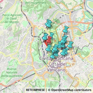 Mappa Via Mario Romagnoli, 00136 Roma RM, Italia (1.3145)