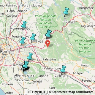 Mappa Via Giolitti, 00010 San Gregorio Da Sassola RM, Italia (20.77611)