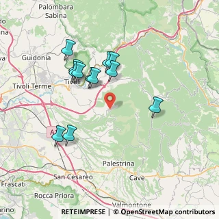 Mappa Via Giolitti, 00010 San Gregorio Da Sassola RM, Italia (7.25167)