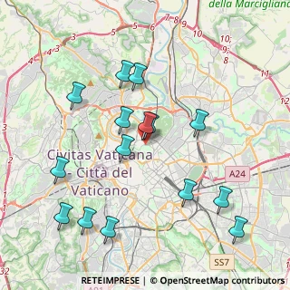Mappa Quartiere III Pinciano, 00100 Roma RM, Italia (4.44267)