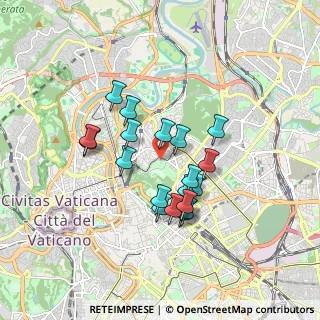 Mappa Quartiere III Pinciano, 00100 Roma RM, Italia (1.536)