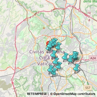 Mappa Via Fasana, 00195 Roma RM, Italia (3.50625)