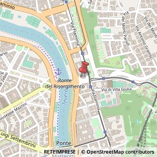 Mappa Via delle Belle Arti, 6, 00196 Roma, Roma (Lazio)