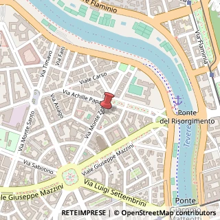 Mappa Via Monte Zebio, 28, 00195 Roma, Roma (Lazio)