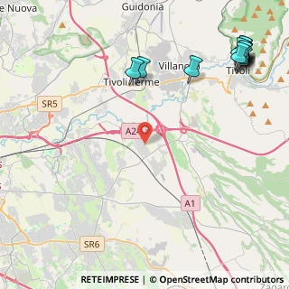 Mappa Via Serra S. Quirico, 00132 Roma RM, Italia (6.74154)