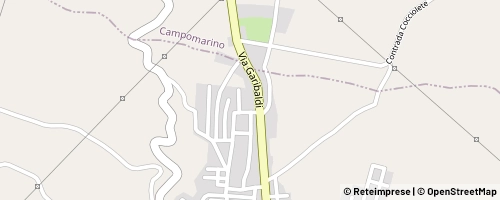 Mappa Portocannone