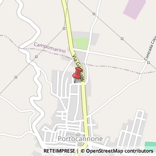 Mappa Via Antonio Gramsci, 26, 86045 Portocannone, Campobasso (Molise)
