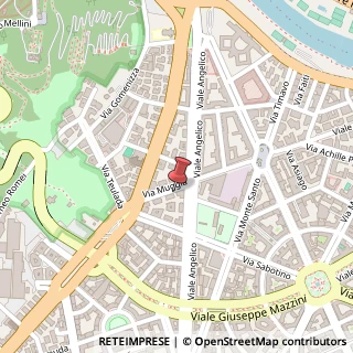 Mappa Via Muggia, 21, 00195 Roma, Roma (Lazio)