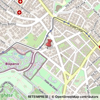 Mappa Via Giacomo Carissimi, 41, 00198 Roma, Roma (Lazio)