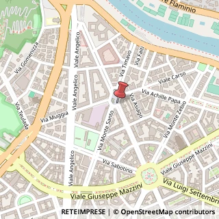 Mappa Piazza Bainsizza, 10, 00195 Roma, Roma (Lazio)