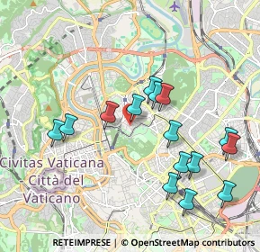 Mappa Via Carlo Linneo, 00197 Roma RM, Italia (2.05733)