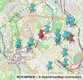 Mappa Via Giuseppe Mangili, 00197 Roma RM, Italia (2.20222)