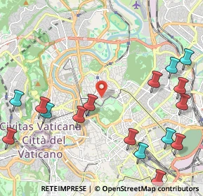 Mappa Via Carlo Linneo, 00197 Roma RM, Italia (2.965)