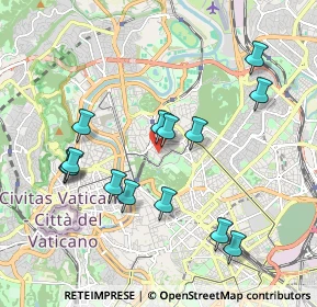 Mappa Via Carlo Linneo, 00197 Roma RM, Italia (2.04571)