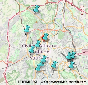 Mappa Via Asiago, 00195 Roma RM, Italia (4.63923)