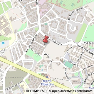 Mappa Via Alessandro Malladra, 31, 00157 Roma, Roma (Lazio)