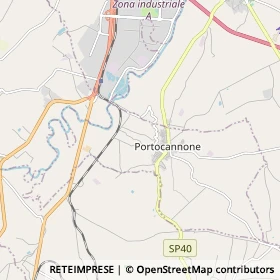 Mappa Portocannone