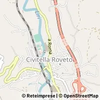 Hartă Civitella Roveto