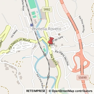 Mappa Via Cona Paniccia, 67054 Civitella Roveto, L'Aquila (Abruzzo)