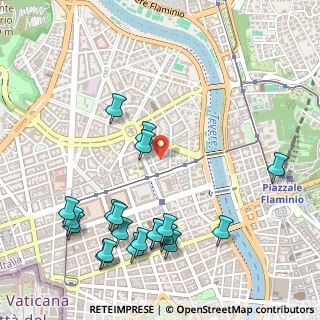 Mappa Via Federico Confalonieri, 00195 Roma RM, Italia (0.668)