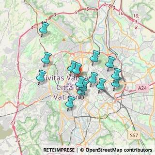 Mappa Via Federico Confalonieri, 00195 Roma RM, Italia (3.09533)