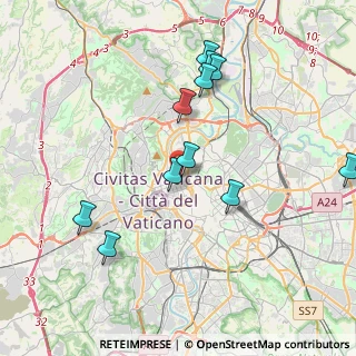 Mappa Via Federico Confalonieri, 00195 Roma RM, Italia (4.22455)