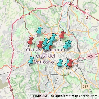 Mappa Via Federico Confalonieri, 00195 Roma RM, Italia (2.61313)