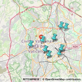 Mappa Via Federico Confalonieri, 00195 Roma RM, Italia (3.76231)