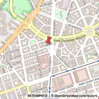 Mappa Via Emilio Fa? di Bruno,  1, 00195 Roma, Roma (Lazio)