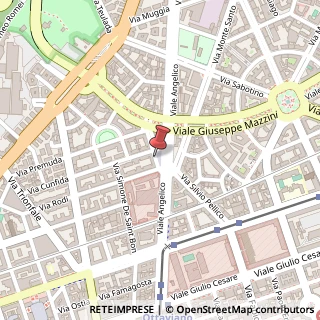 Mappa Piazza Giovine Italia, 7, 00195 Roma, Roma (Lazio)