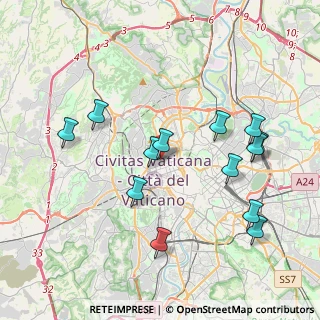 Mappa Piazza Giovine Italia, 00195 Roma RM, Italia (4.30692)